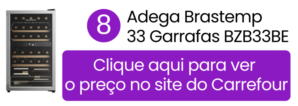 Comprar adega Brastemp Dual Zone 33 garrafas no Carrefour.
