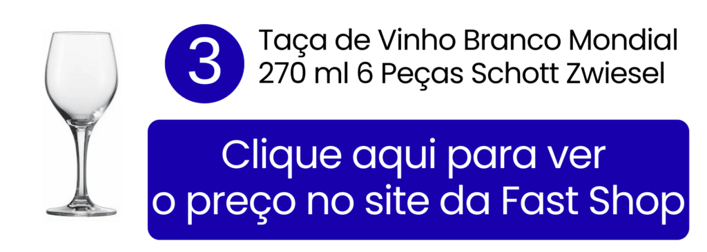 Jogo de taças Schott Zwiesel Mondial em cristal Tritan resistente na Fast Shop.