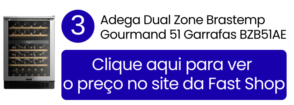 Comprar adega Brastemp Gourmand Dual Zone na Fast Shop.