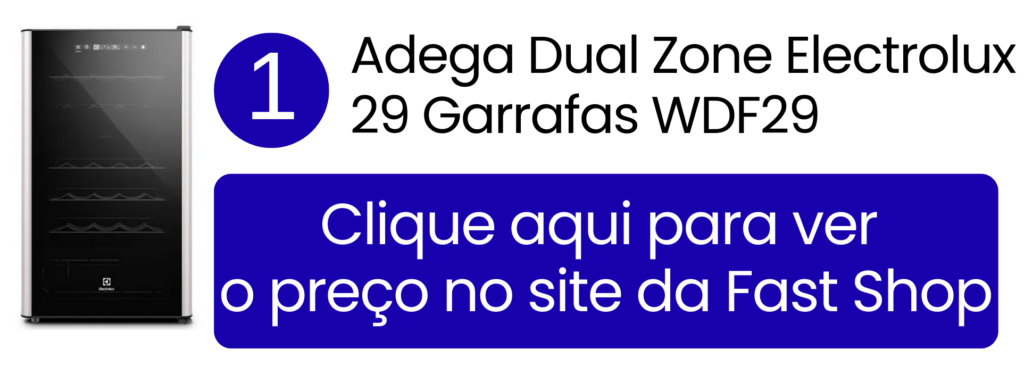Comprar adega Electrolux WDF29 Dual Zone na Fast Shop.