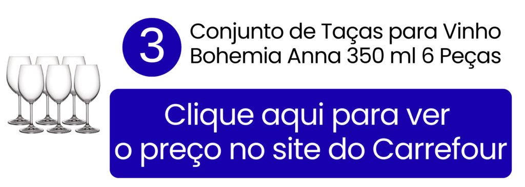 Ver valor do conjunto de taças para vinho Bohemia Anna no Carrefour.