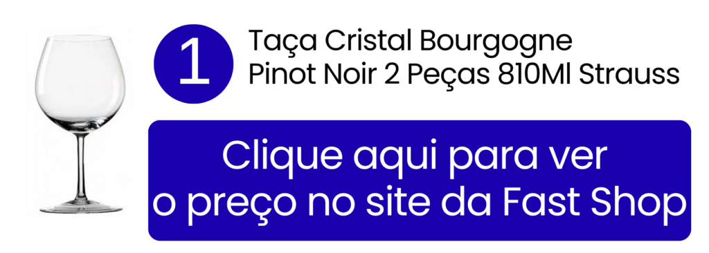 Comprar jogo de taças de cristal Strauss Bourgogne Pinot Noir na Fast Shop.
