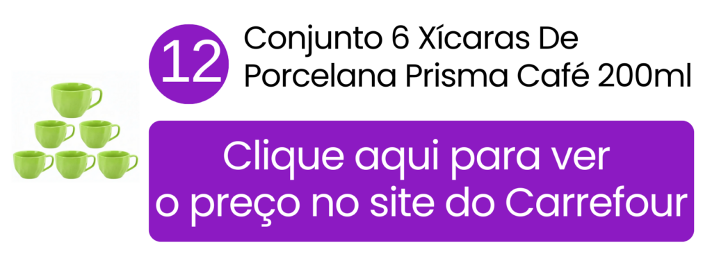 Conjunto Prisma de 200ml ideal para bebidas longas e coloridas no Carrefour.
