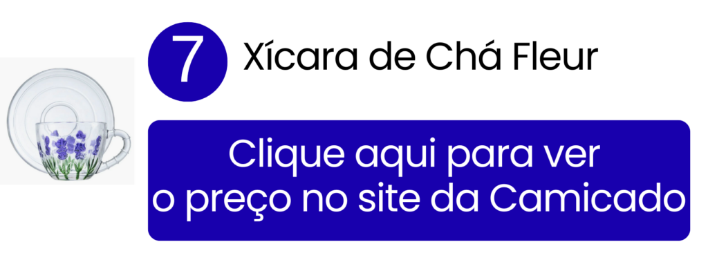 Xícara Fleur com design suave e leve para momentos de relaxamento na Camicado.