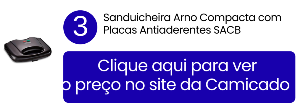 Visite a Camicado para adquirir a sanduicheira Arno SACB ideal para misto quente.