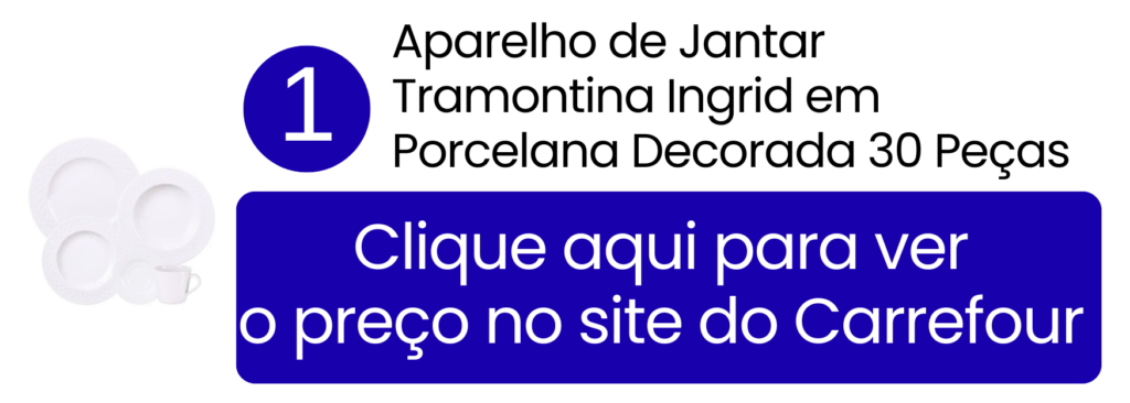 Adquirir conjunto de jantar Tramontina Ingrid em porcelana no Carrefour.